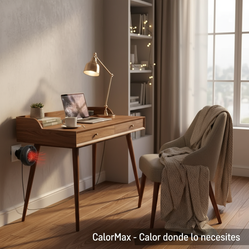 Calefactor Portátil 900W - CalorMax™