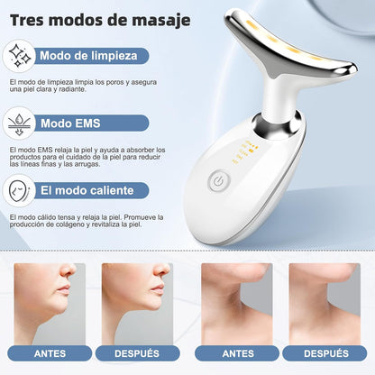 Masajeador antiarrugas facial y cuello - BioLift™