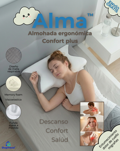 Almohada Cervical de viscoelástica - ALMA™