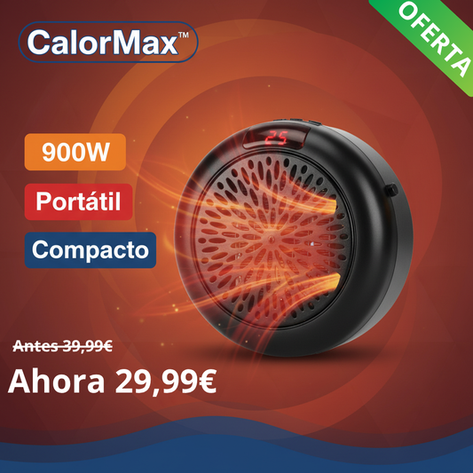 Calefactor Portátil 900W - CalorMax™