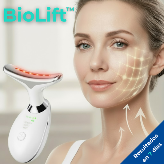 Masajeador antiarrugas facial y cuello - BioLift™