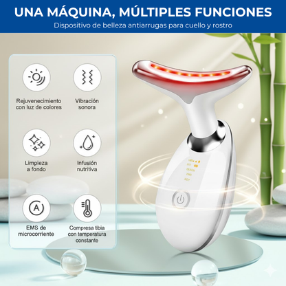 Masajeador antiarrugas facial y cuello - BioLift™