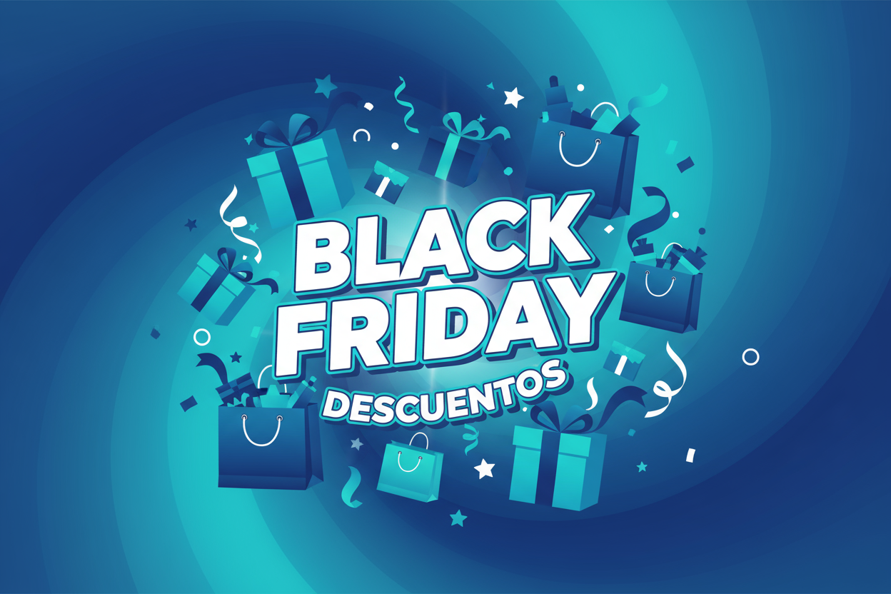 Banner Black Friday con regalos 2