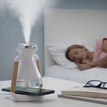 Humidificador, Difusor y Cargador 3 en 1 - Lúmina Air™