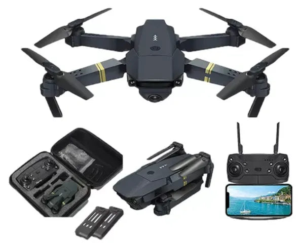 Mini Drone 4K Dual Cámara con Maletín Premium + 1 bateria extra GRATIS - SkyMaster Pro™